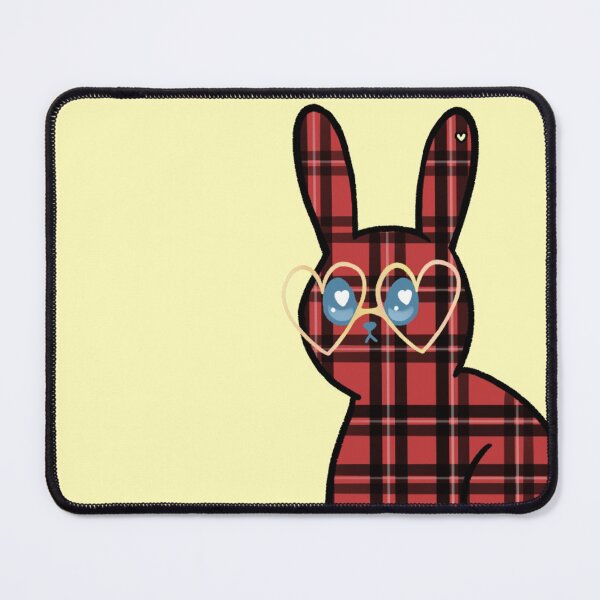Item preview, Cute Red Plaid Bunny designed and sold by majorboitabs.