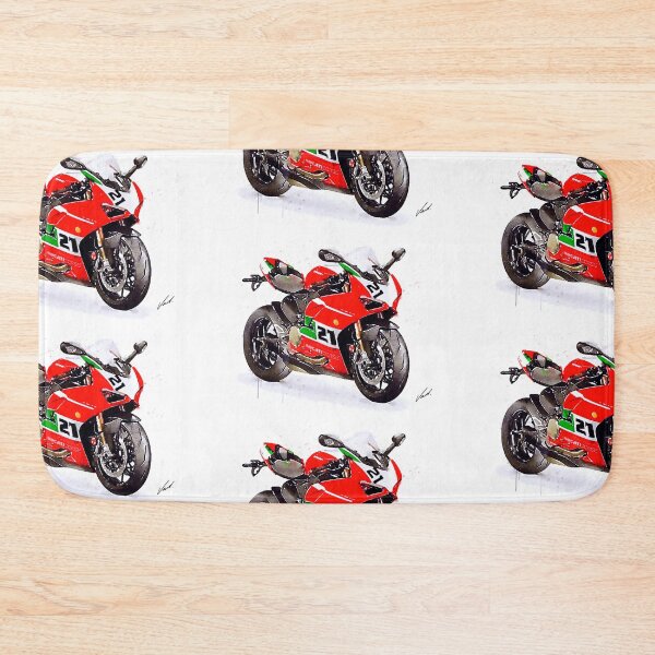 Item preview, Watercolor Sport Motorcycle Panigale V2 - original artwork by Vart. designed and sold by vartstudio.