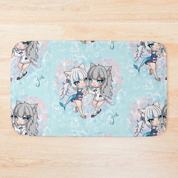Item preview, Gawr Gura and Nacho Neko designed and sold by capsi.