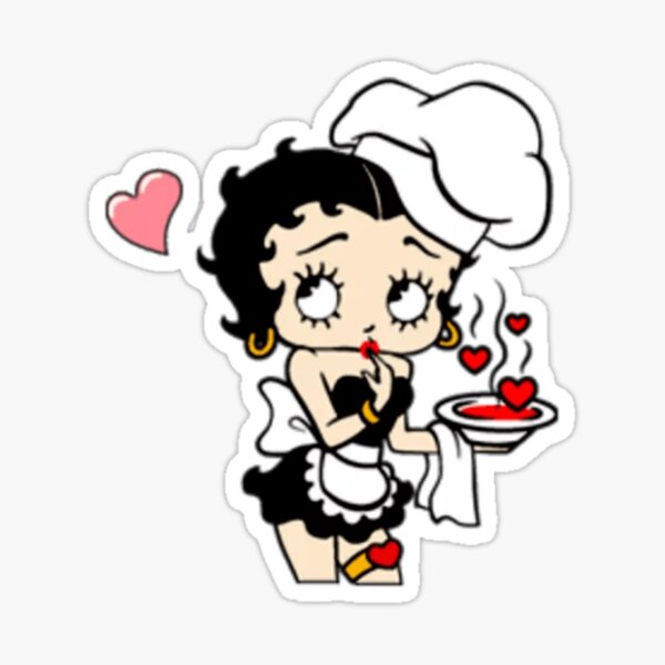 Boop Betty Love Stickers for Sale