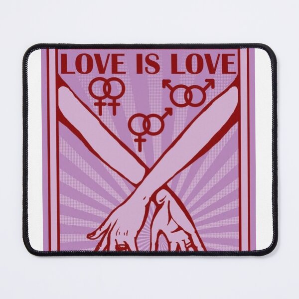Item preview, love is love print  designed and sold by fangirlshit.