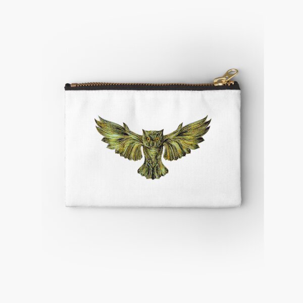 Item preview, NOCTURNAL OWL IN FULL FLIGHT WINGS EXTENDED- BIRD OF PREY designed and sold by MrCreativeArts.