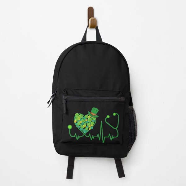 Item preview, Irish Nurse St Patricks Day Tee Stethoscope _ Heartbeat  designed and sold by JHughes80.