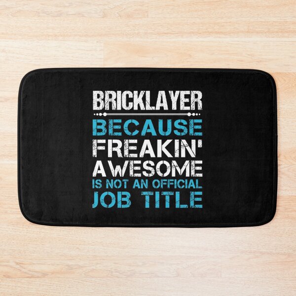 Item preview, Bricklayer T Shirt - Freaking Awesome Job Gift Item Tee designed and sold by oetate4774.