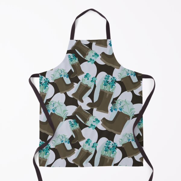 Item preview, Rain Boots and Blue Hyacinths designed and sold by Krystal  Thomas.