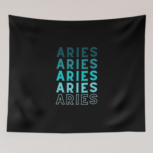 Item preview, Gradient Aries Zodiac Sign designed and sold by Hellofriendco.