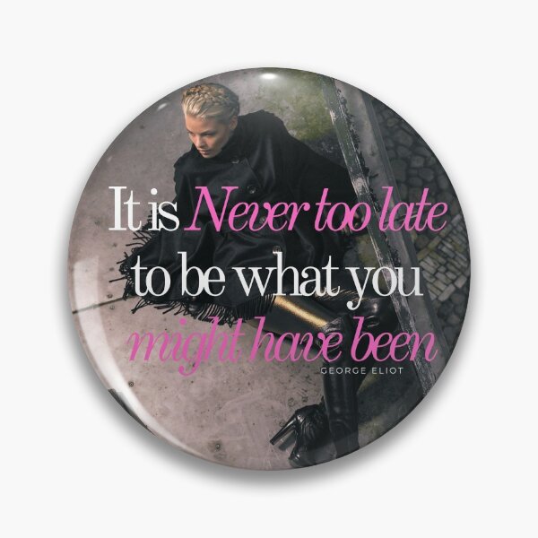 Item preview, Quote - it is never too late to be what you might have been designed and sold by IAmWomanstore.