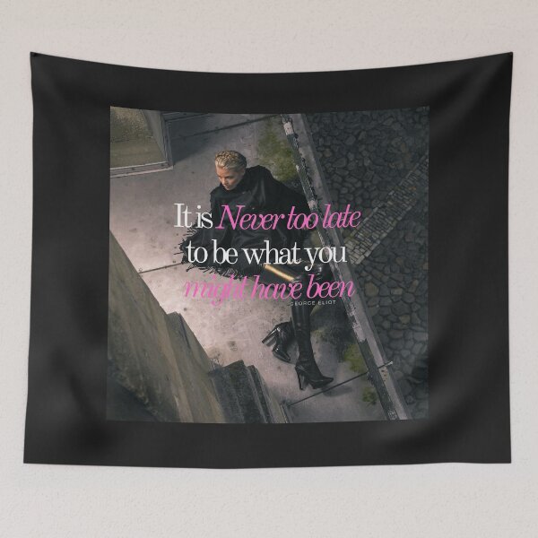 Item preview, Quote - it is never too late to be what you might have been designed and sold by IAmWomanstore.