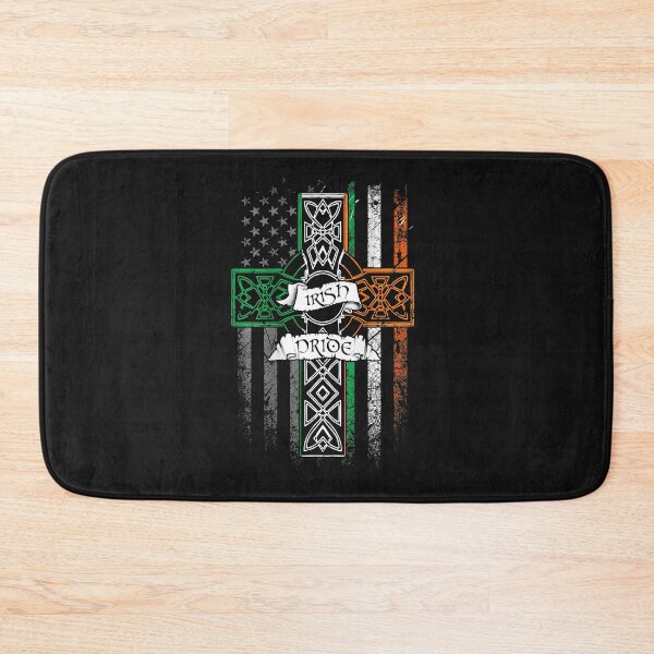 Item preview, IRISH PRIDE American Flag Celtic Cross St Patricks Day Gift  designed and sold by JHughes80.