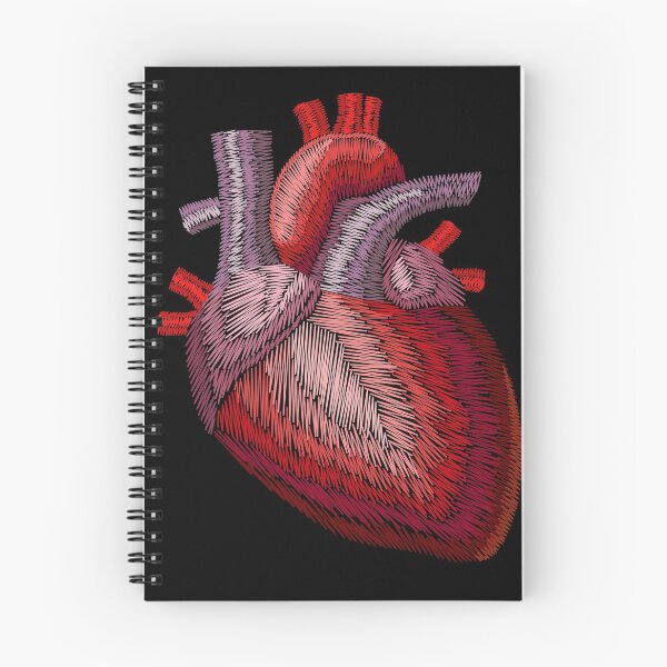 Item preview, Vintage Heart Anatomy-Hand drawn-Illustration designed and sold by SighFly52.