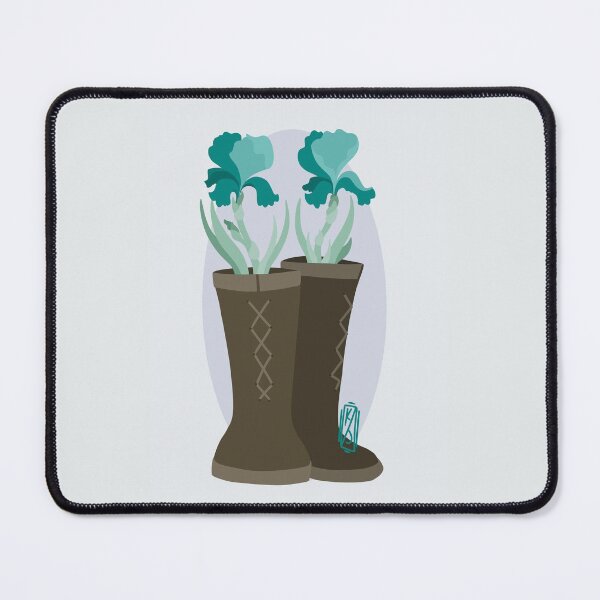 Item preview,  Rain Boots and Blue Iris designed and sold by Krystal  Thomas.