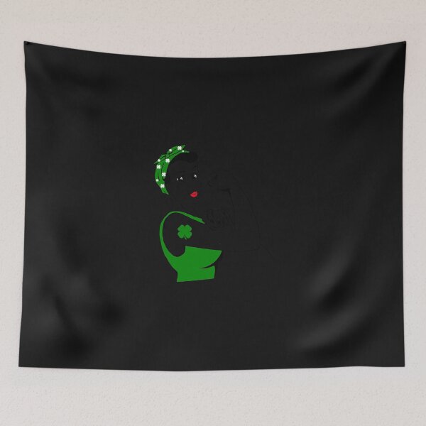 Item preview, Irish Rosie The Riveter Funny Cute St Patricks Day Women Men  designed and sold by JHughes80.