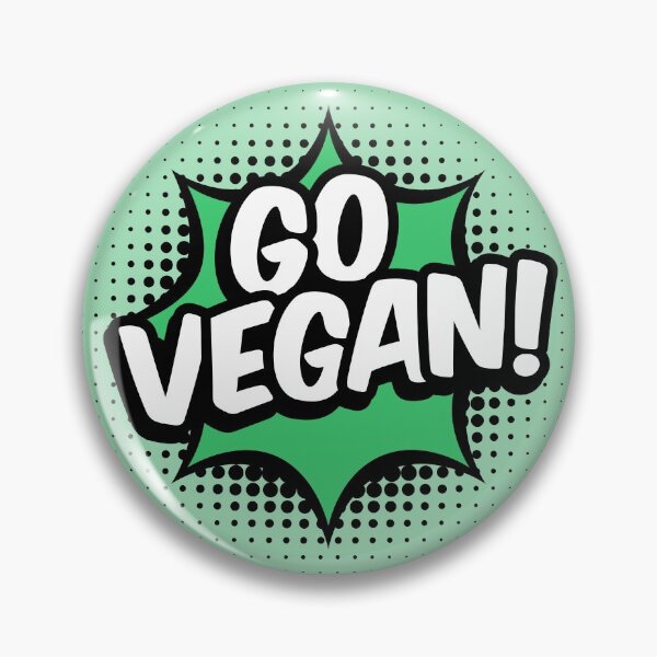 Item preview, Go Vegan Comic Book Style Green designed and sold by cashewdays.