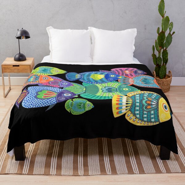 Aperçu de l'œuvre Un banc de poissons créée et vendue par Nonna Mynatt.