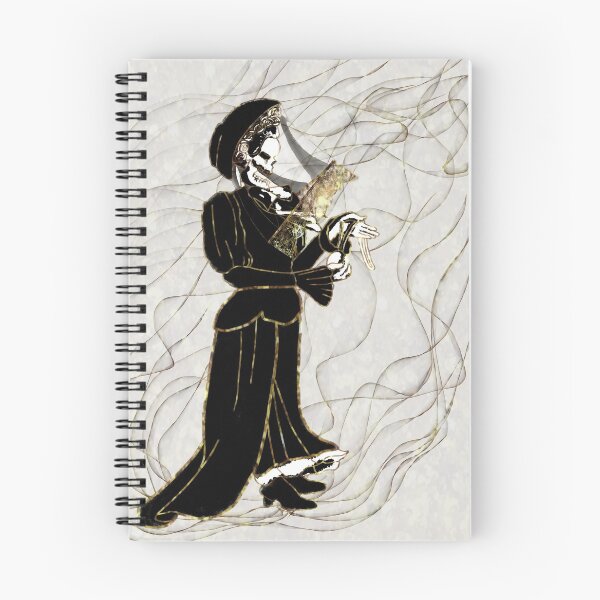 Aperçu de l'œuvre Fantôme en feuille d'or créée et vendue par GutsnGoreART.