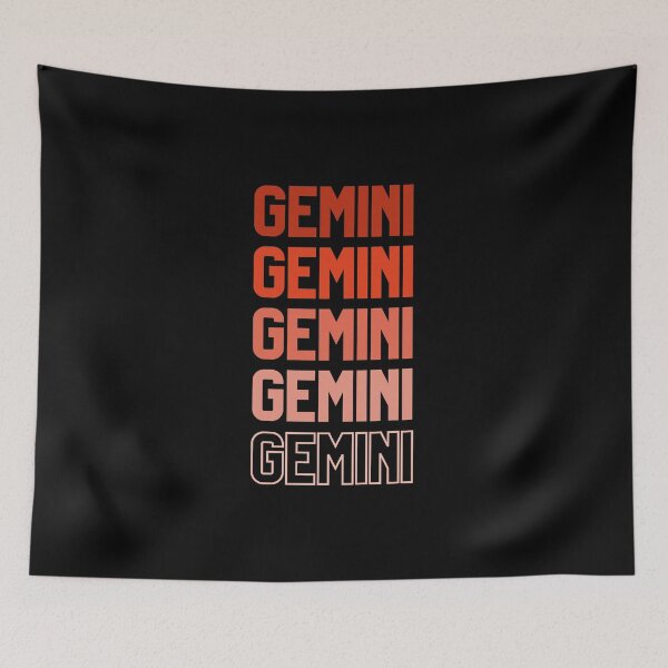 Item preview, Gradient Gemini Zodiac Sign designed and sold by Hellofriendco.