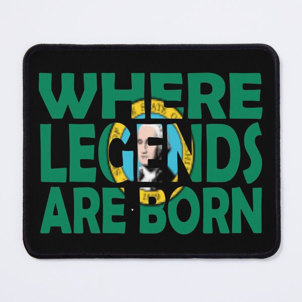 Item preview, Washington Flag Reading Where Legends Are Born designed and sold by Quotes-I-Wear.