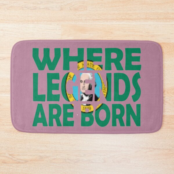 Item preview, Washington Flag Reading Where Legends Are Born designed and sold by Quotes-I-Wear.