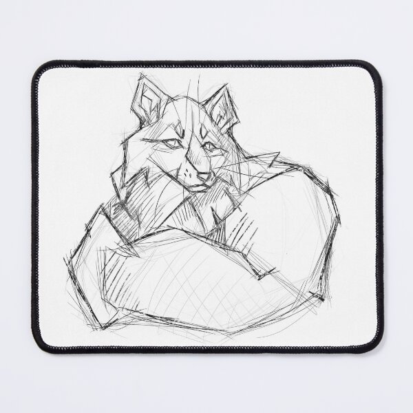 Item preview, Fox Sketch designed and sold by Katrina Yarbro.