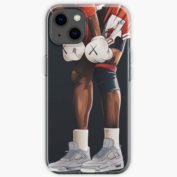 gants blancs Coque souple iPhone