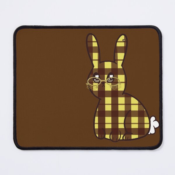 Item preview, Honey Bee Plaid Bunny designed and sold by majorboitabs.