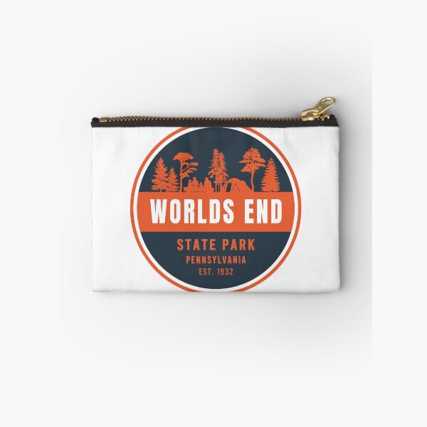Item preview, Worlds End State Park Blue and Orange designed and sold by VanyaKar.