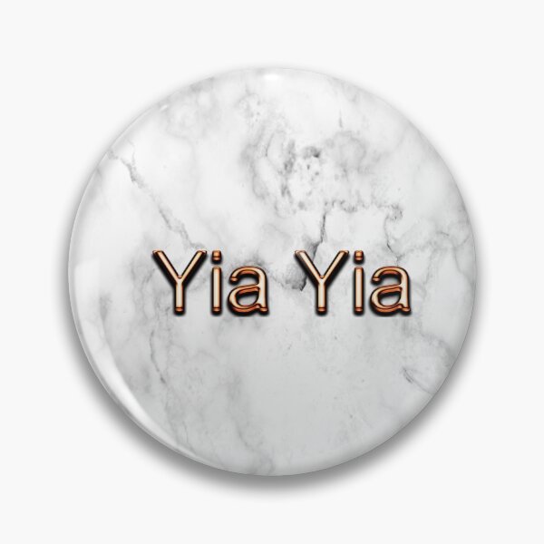 Item preview, Yia Yia Greek Grandmother 3D Text Marble Background designed and sold by lorrinani.