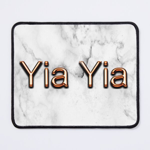 Item preview, Yia Yia Greek Grandmother 3D Text Marble Background designed and sold by lorrinani.