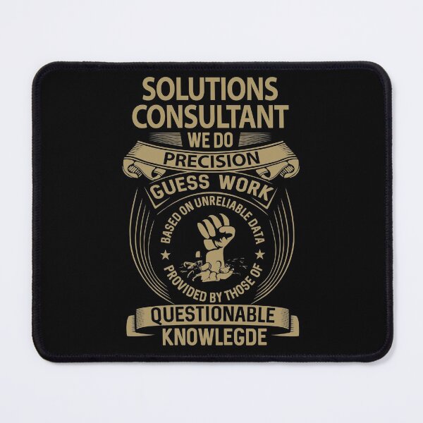 Item preview, Solutions Consultant T Shirt - We Do Precision Job Gift Item Tee designed and sold by natalinedk.