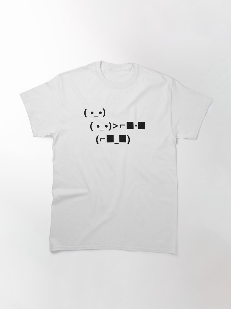 "ASCII Unicode Sunglasses Deal With It" Tshirt by TheShirtYurt Redbubble