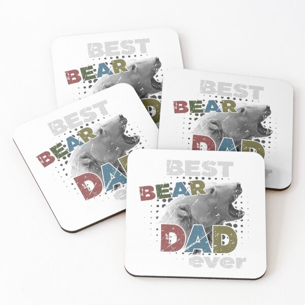 Item preview, Vintage Best Bear Dad Ever Father Day Gifts designed and sold by Greggwillard.