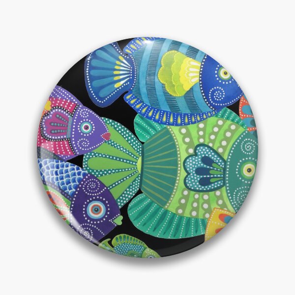 Item preview, A school of fish designed and sold by Nonna Mynatt.