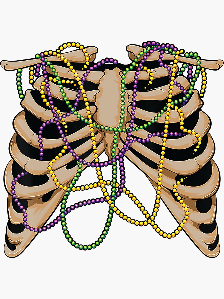 mardi gras skeleton