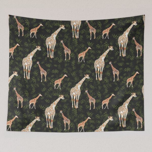 Item preview, Giraffes On Leaves designed and sold by Mnightsa.