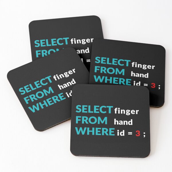 Item preview, Select Finger From Hand Where Id = 3 Funny Programming designed and sold by Express YRSLF.