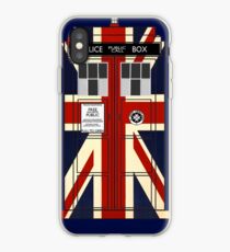 Union Jack Police Call Box. iPhone Case
