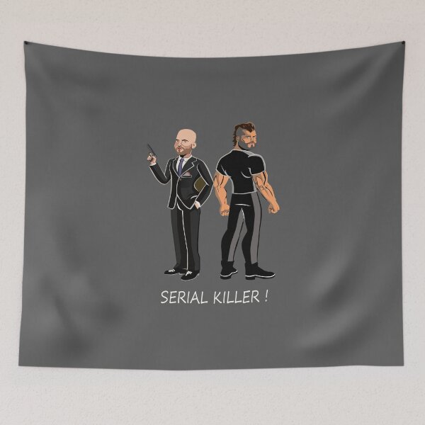 Item preview, Gomorra Serial Killer Tshirt designed and sold by elsilk.