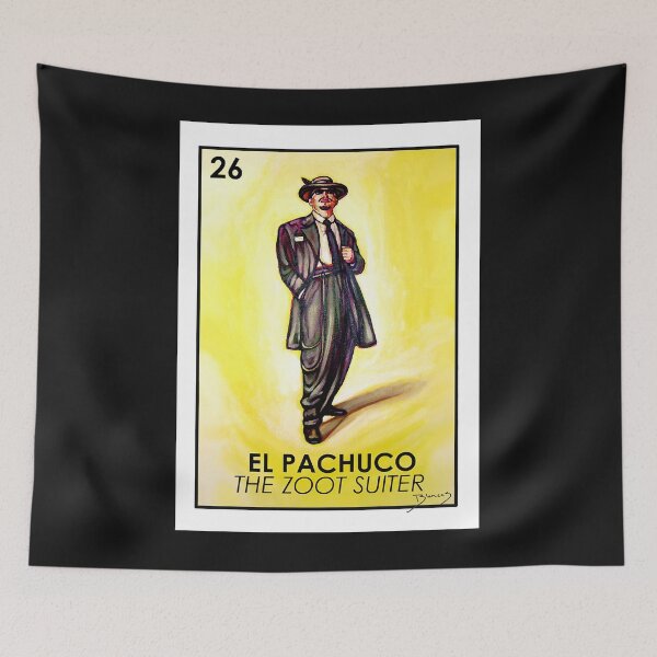 Item preview, El Pachuco -The Zoot Suiter - Loteria Essential T-Shirt designed and sold by KerrLuna.