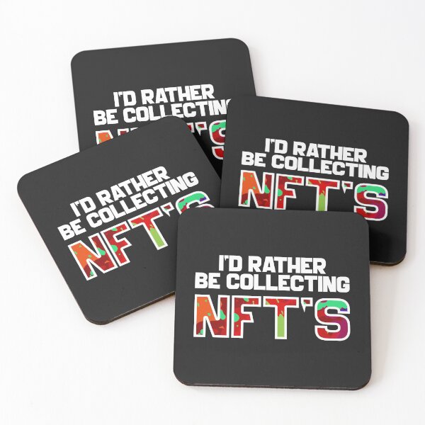 Artikelvorschau, Ich würde lieber NFT's-Geschenk für NFT-Sammler sammeln entworfen und verkauft von BRtisticDesigns.