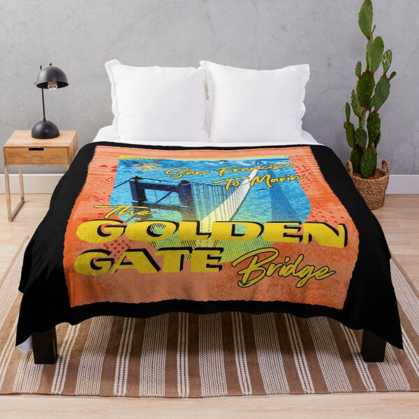 Item preview, The Golden Gate Bridge Retro Design designed and sold by fairviewdesign.