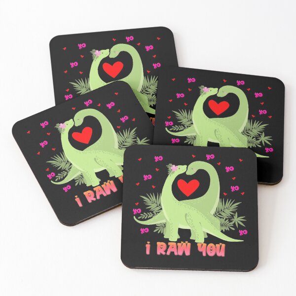 Item preview, I Raw You Dinosaur Valentines Dino Lovers designed and sold by Nzgiftsandmore.