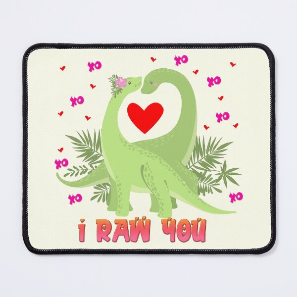 Item preview, I Raw You Dinosaur Valentines Dino Lovers designed and sold by Nzgiftsandmore.