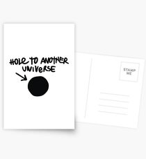 Loch zu einem anderen Universum Merchandise Postkarten