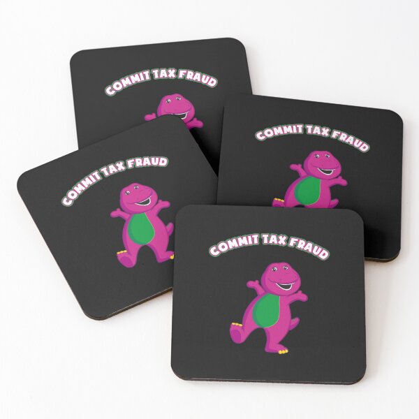 Item preview, Commit Tax Fraud - Animal Cartoon Dinosaur designed and sold by Rastinoy.