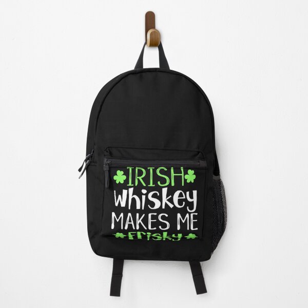 Item preview, Irish Whiskey Saying Funny St Patrick_s Day Frisky Green Pullover  designed and sold by JHughes80.