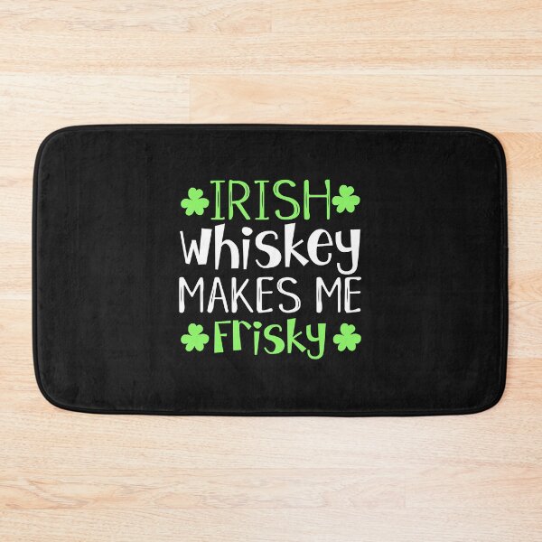 Item preview, Irish Whiskey Saying Funny St Patrick_s Day Frisky Green Pullover  designed and sold by JHughes80.