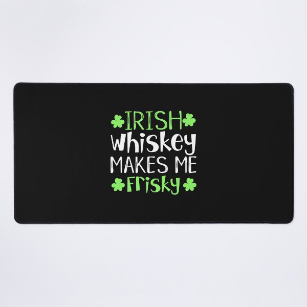 Item preview, Irish Whiskey Saying Funny St Patrick_s Day Frisky Green Pullover  designed and sold by JHughes80.