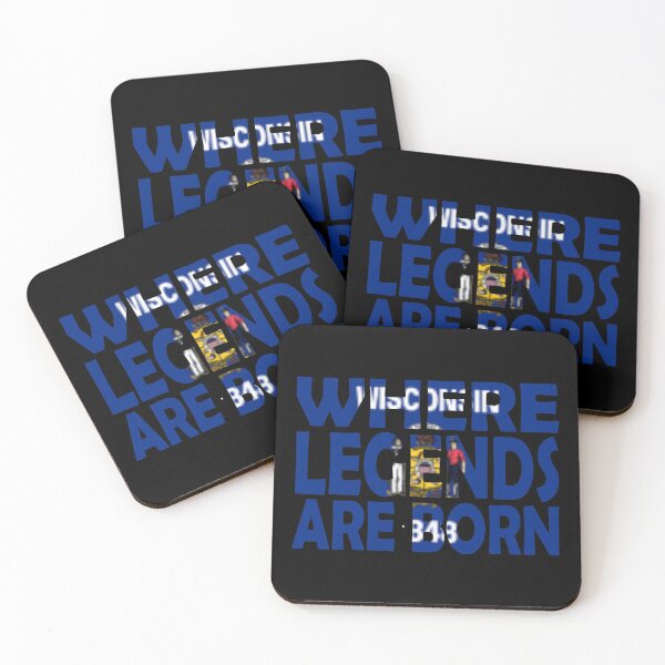 Item preview, Wisconsin Flag Reads Where Legends Are Born designed and sold by Quotes-I-Wear.