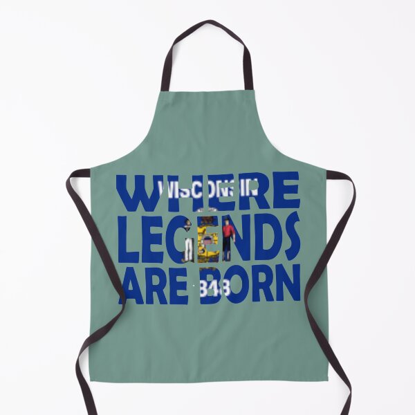 Item preview, Wisconsin Flag Reads Where Legends Are Born designed and sold by Quotes-I-Wear.