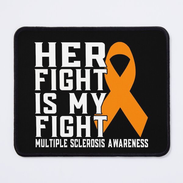 Item preview, Her Fight is My Fight Multiple Sclerosis MS Awareness T-shirt designed and sold by KGN CREATIVITY.